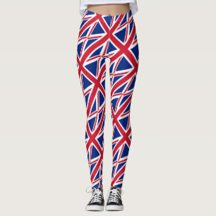 British flag leggings