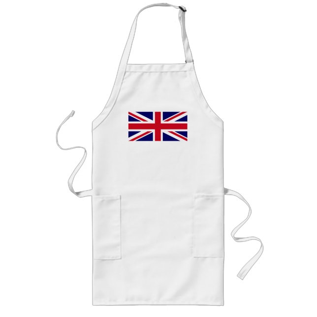 British Flag Long Apron (Front)