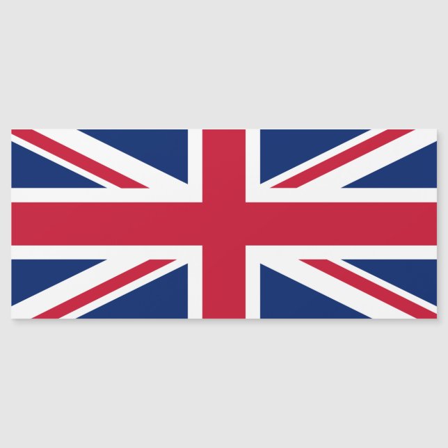 British Flag Magnetic Card (Front)