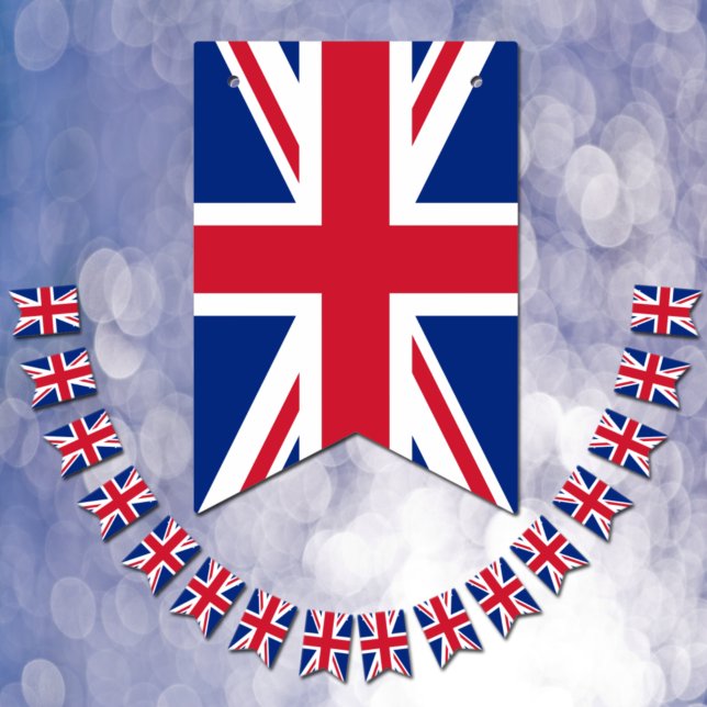 British Flag Party, United Kingdom Bunting Banners (Creator Uploaded)