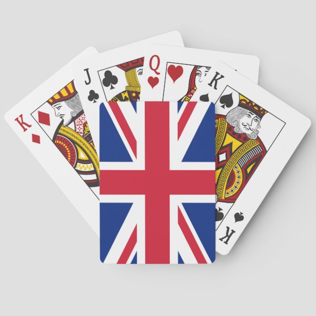 British Flag Playing Cards (Back)
