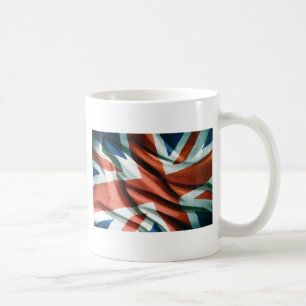 British Flag Pop Art Coffee Mug