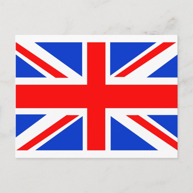 British Flag Postcard (Front)