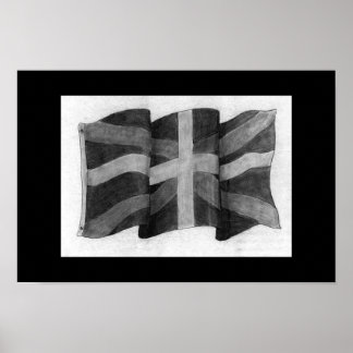 British Flag Poster