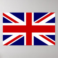 British flag poster | Union jack design