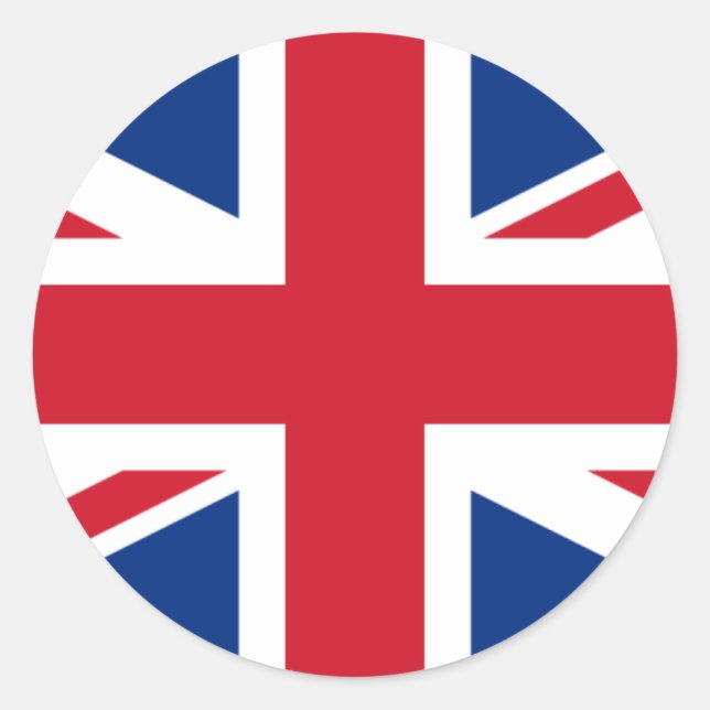 British flag sticker (Front)