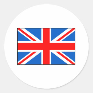 British Flag T-shirts and Gifts Classic Round Sticker