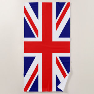 British Flag - The Union Jack Beach Towel
