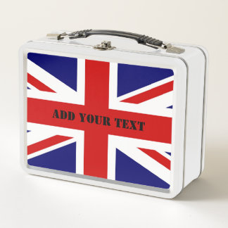 British Flag the Union Jack Metal Lunch Box