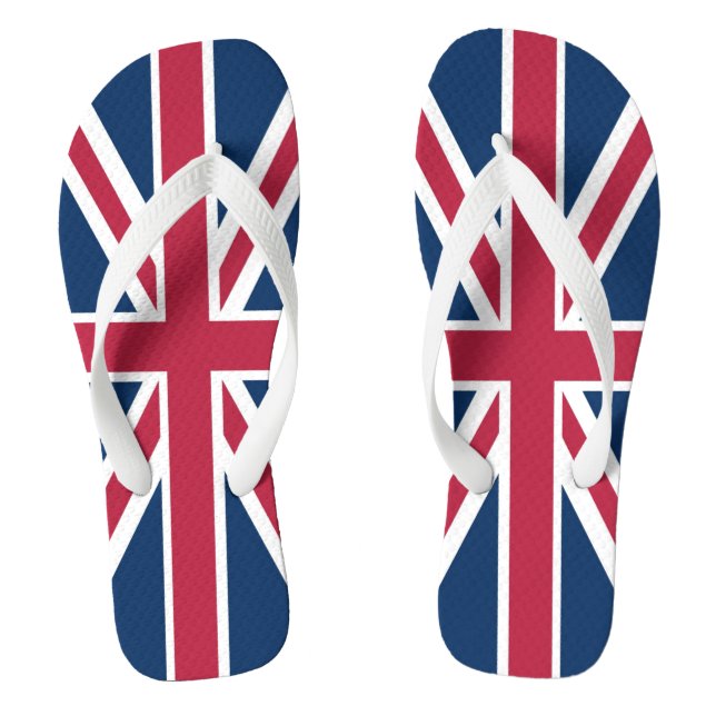 British flag thongs (Footbed)