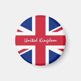 British Flag & UK - travel, sports /United Kingdom Magnet