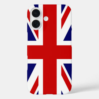 British Flag Union Jack iPhone 16 Case