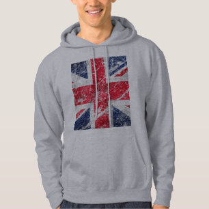 British Flag / Union Jack Flag / Union Flag Hoodie