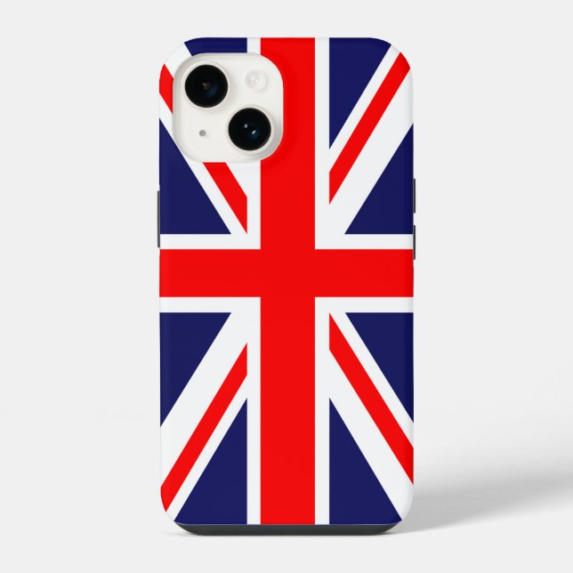 British  Flag/Union Jack iPhone Case (Back)