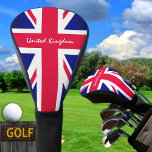 British Flag & United Kingdom Golf Clubs Covers UK<br><div class="desc">GOLF Head Covers: United Kingdom & British Flag (UK) golf games - love my country,  travel,  holiday,  golfing patriots / sport fans</div>