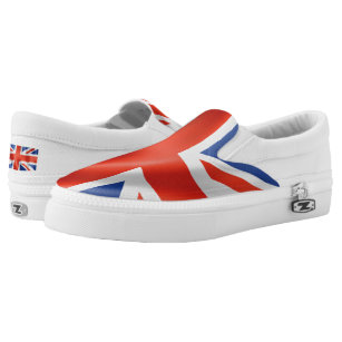 british flag white shoes