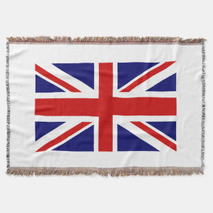 British flag woven throw blanket   Union Jack