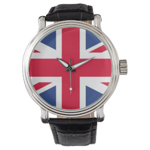 British Flag wrist watch