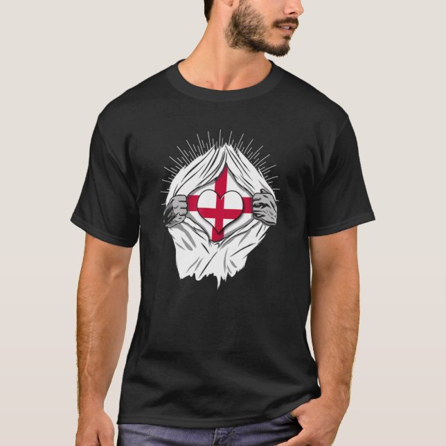 British flags home of England T-Shirt (Front)