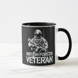 British Forces Veteran  Mug