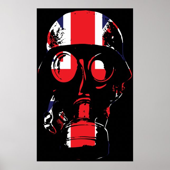 British Gas Mask Poster (Front)