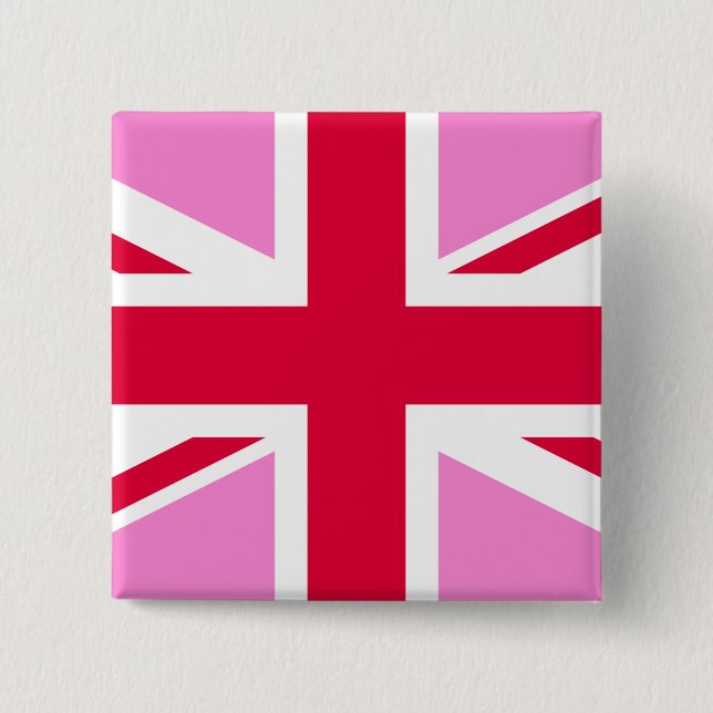 British Gay Pride Flag 15 Cm Square Badge (Front)