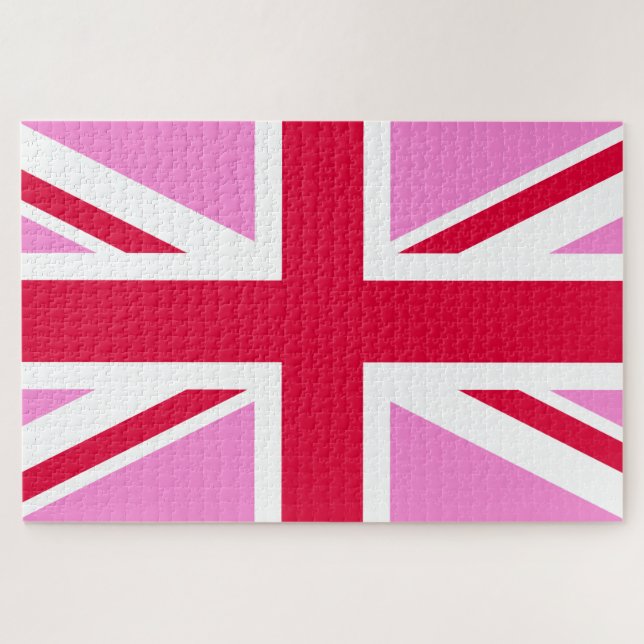 British Gay Pride Flag Jigsaw Puzzle (Horizontal)