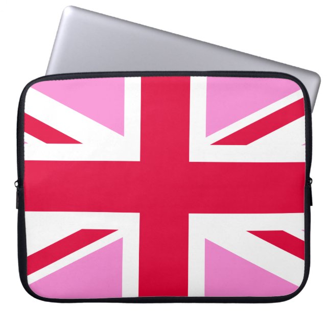 British Gay Pride Flag Laptop Sleeve (Front)