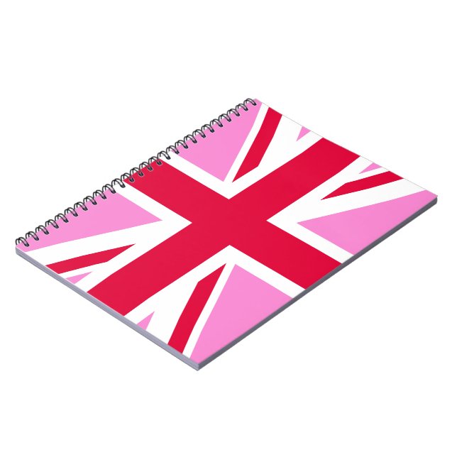 British Gay Pride Flag Notebook (Left Side)
