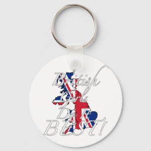 British Girls Do It Best! Key Ring
