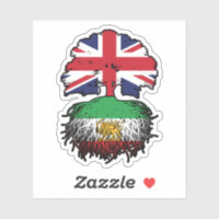 British Grown Iranian Roots Lion and Sun