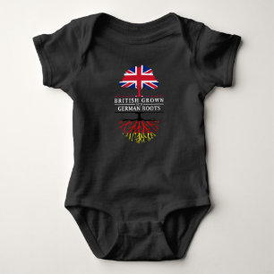 British Grown with German Roots   Germany Design Baby Bodysuit