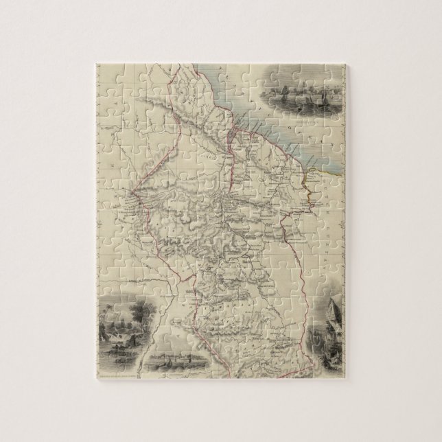 British Guayana Jigsaw Puzzle (Vertical)