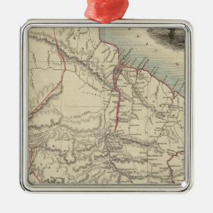 British Guayana Metal Tree Decoration
