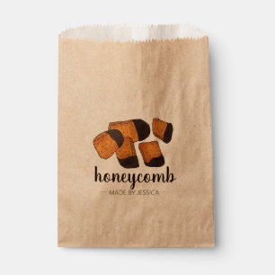British Honeycomb Sponge Cinder Toffee Candy Sweet Favour Bag