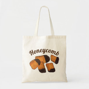 British Honeycomb Sponge Toffee Candy UK Sweets Tote Bag