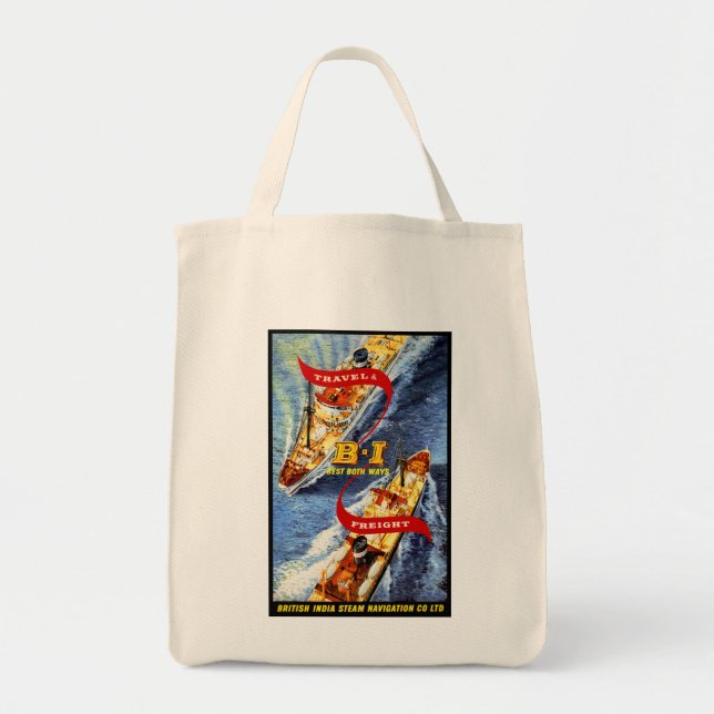 British India ~ Best Both Ways Tote Bag (Front)