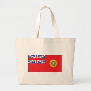 British India Flag Large Tote Bag