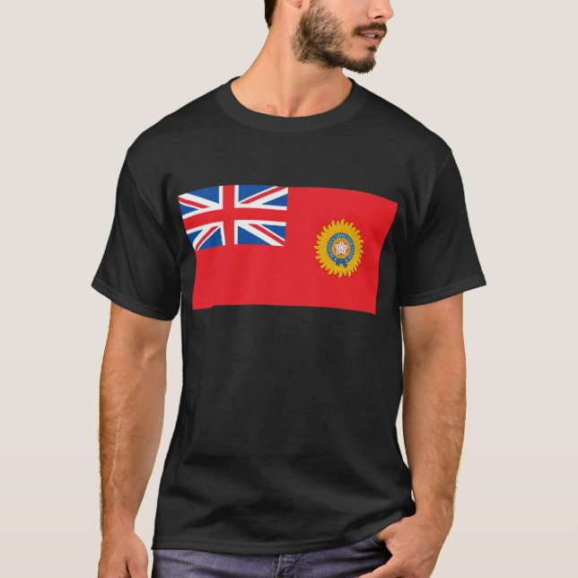 British India Flag T-Shirt (Front)