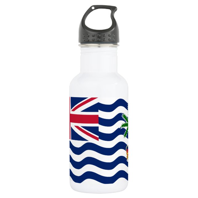 British Indian Ocean Territory Flag 532 Ml Water Bottle (Front)