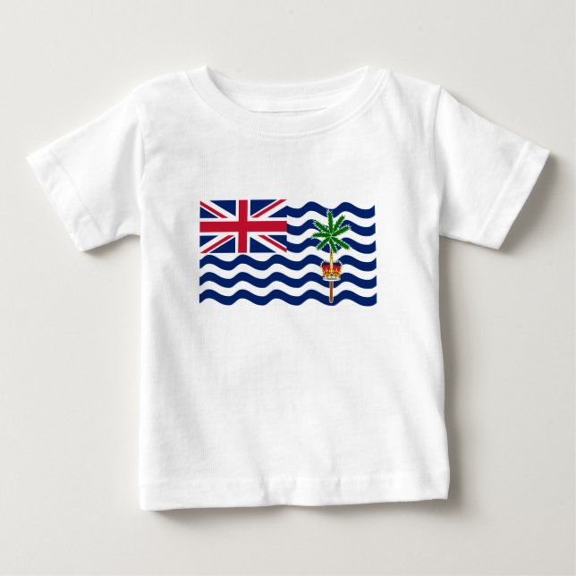 British Indian Ocean Territory Flag Baby T-Shirt (Front)