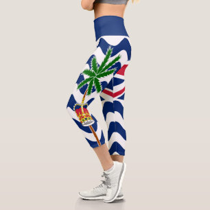 British Indian Ocean Territory Flag Capri Leggings