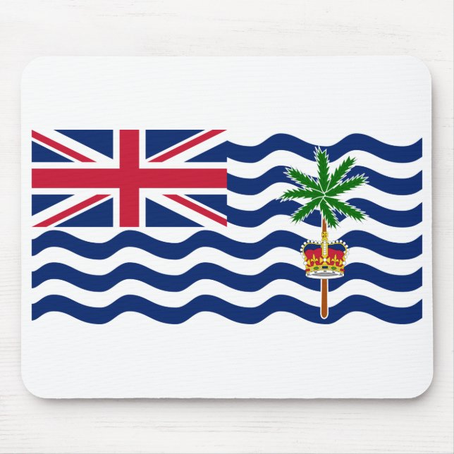British Indian Ocean Territory Flag Mouse Pad (Front)