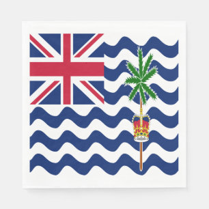 British Indian Ocean Territory Flag Napkin