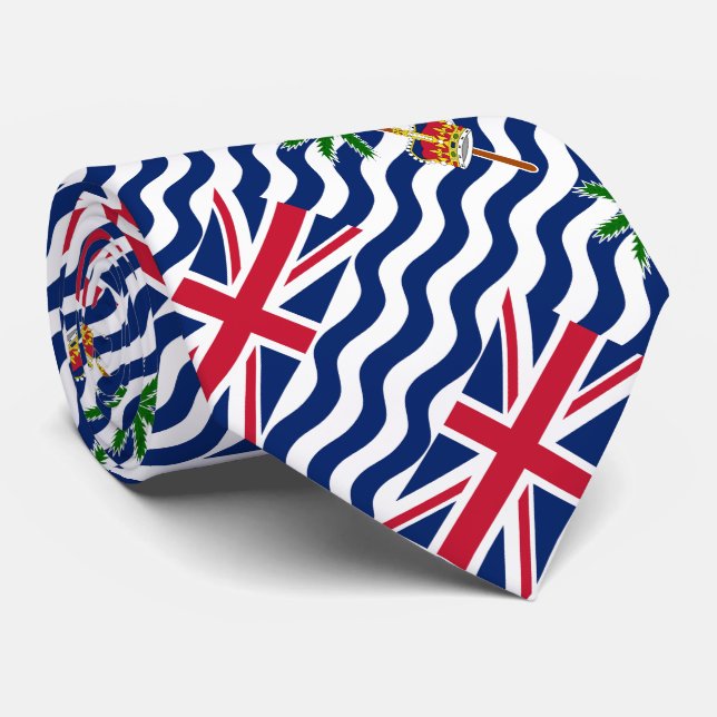 British Indian Ocean Territory Flag Tie (Rolled)