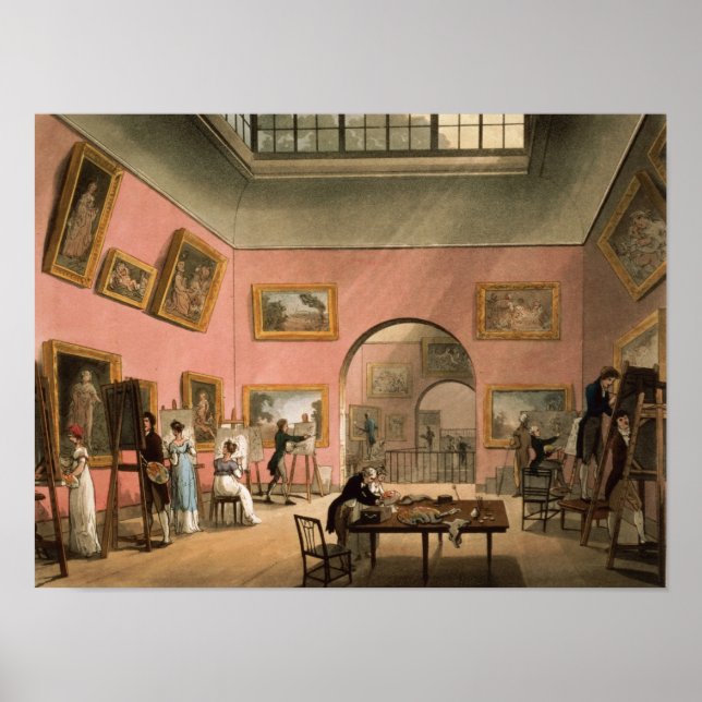 British Institution, Pall Mall Poster (Front)