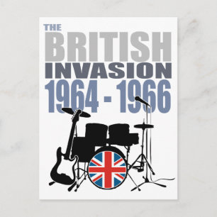 British Invasion III Postcard
