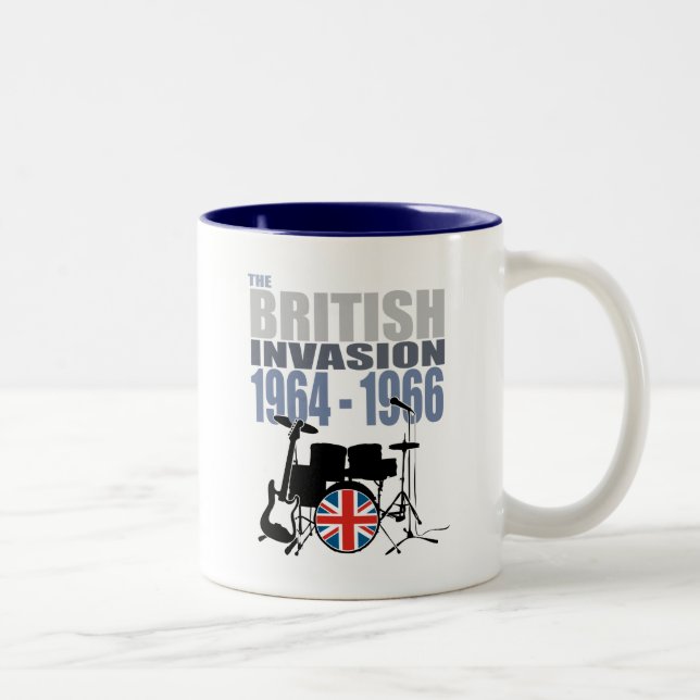 British Invasion III Two-Tone Coffee Mug (Right)