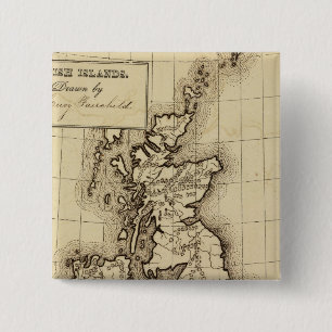 British Islands 15 Cm Square Badge