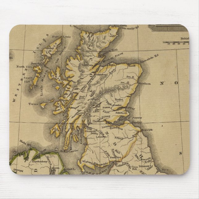 British Islands 2 Mouse Pad (Front)
